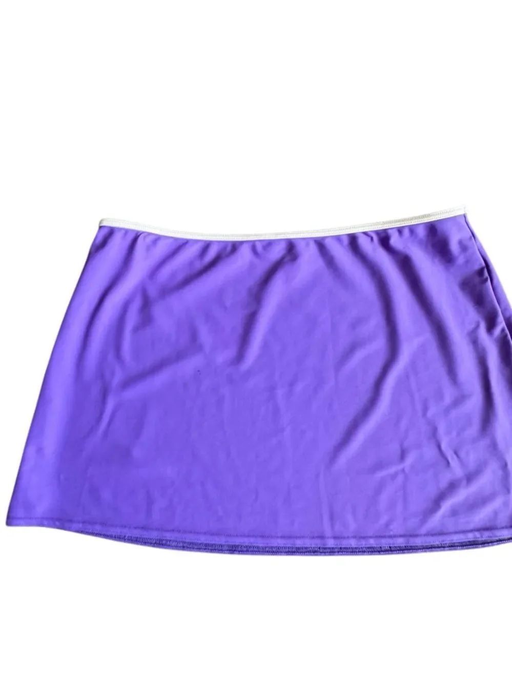 Victoria's Secret Purple Mini Slip Elastic Waistband